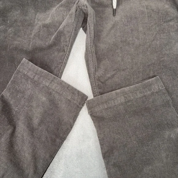 VUORI Optimist Men's Stretch Corduroy Drawstring Pants Gray‎ Size XL  ~EUC - Picture 4 of 13